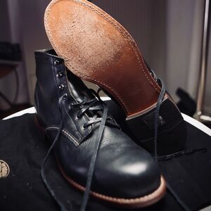 Wolverine boot 1000 mile black boots - LIKE NEW!